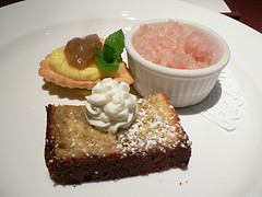 rhubarb granita rhubarb granita